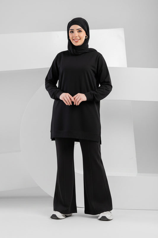 قميص طويل أساسي من أكيرا للملابس الخارجية، مصنوع من قماش ناعم وتصميم بسيط وأنيق للاستخدام اليومي