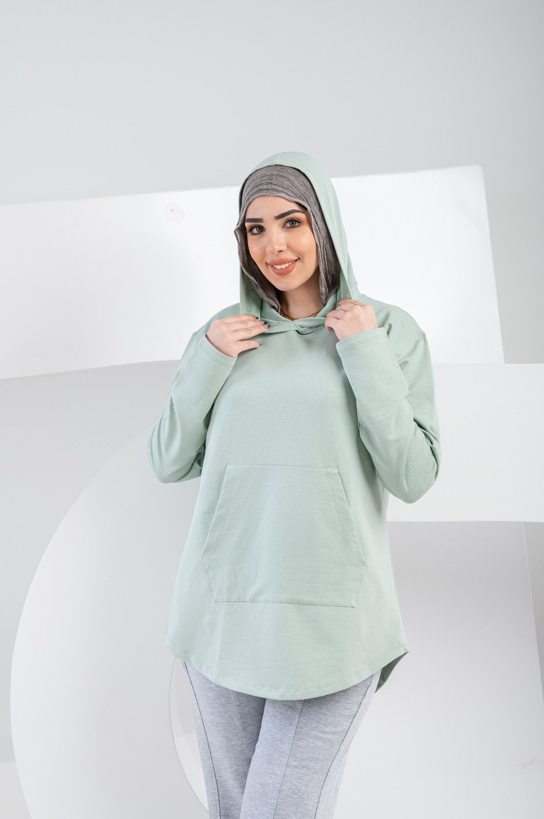 Hoodie Summer Melton