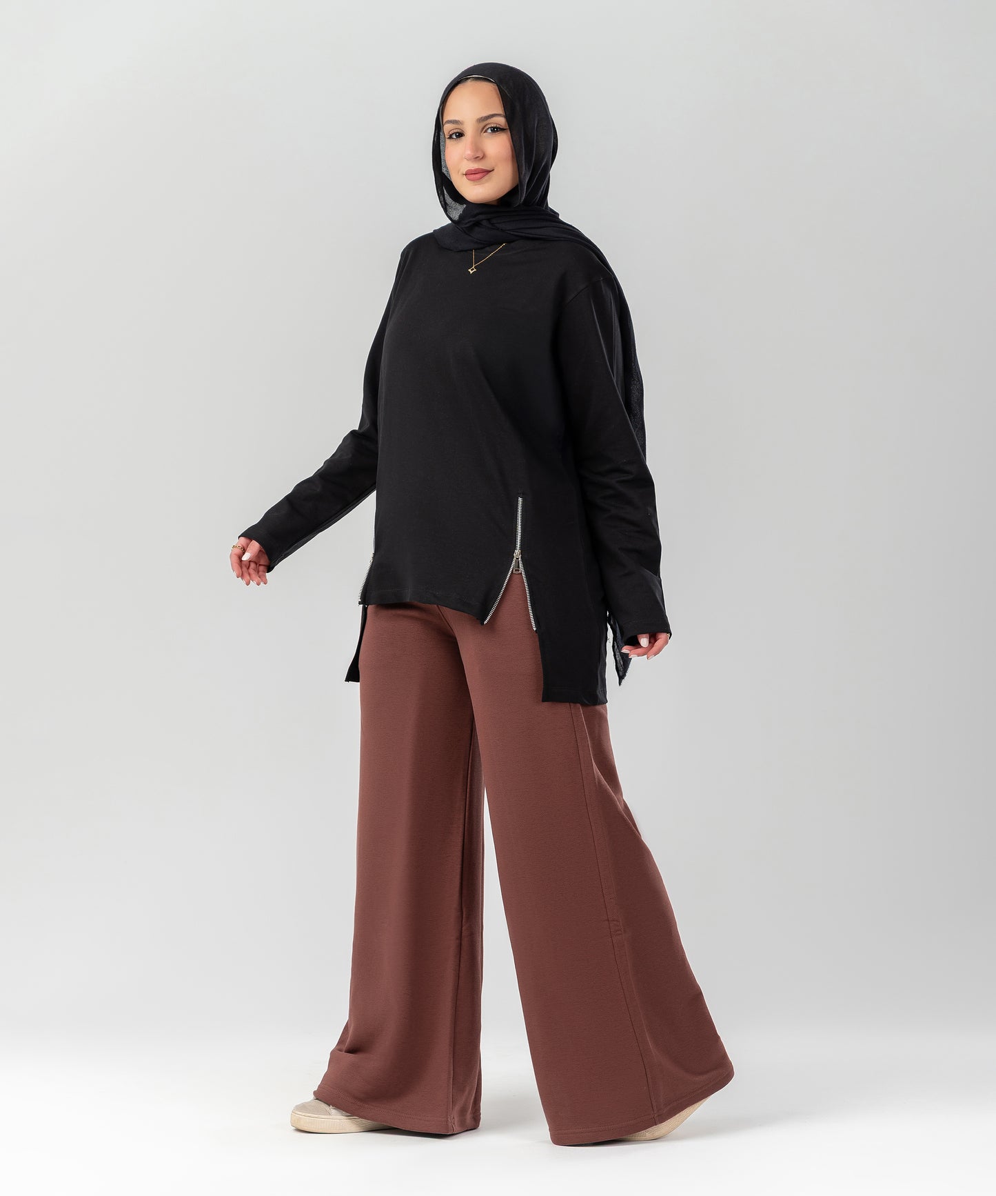 T shirt with Zipper