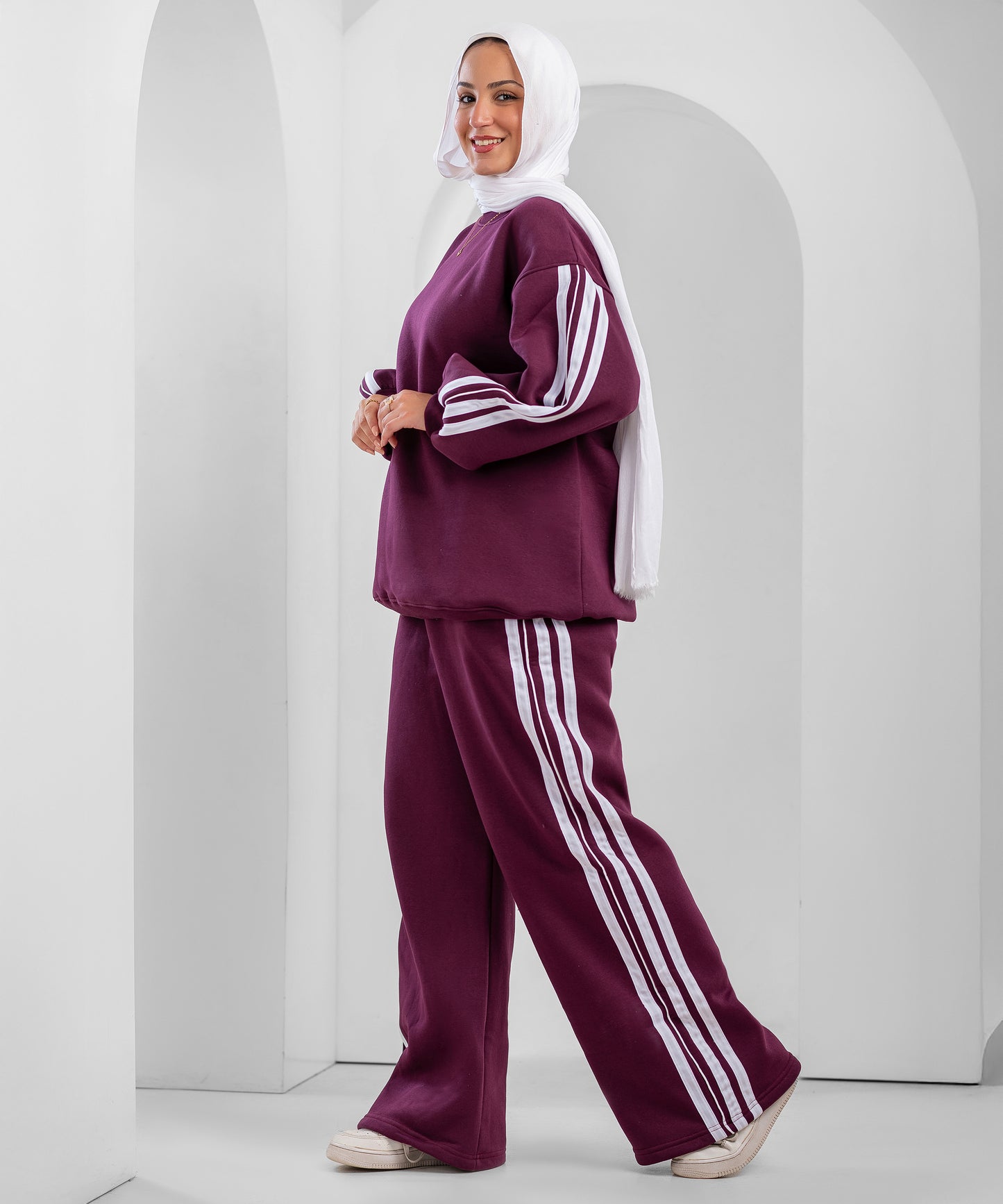Stripe Melton Set