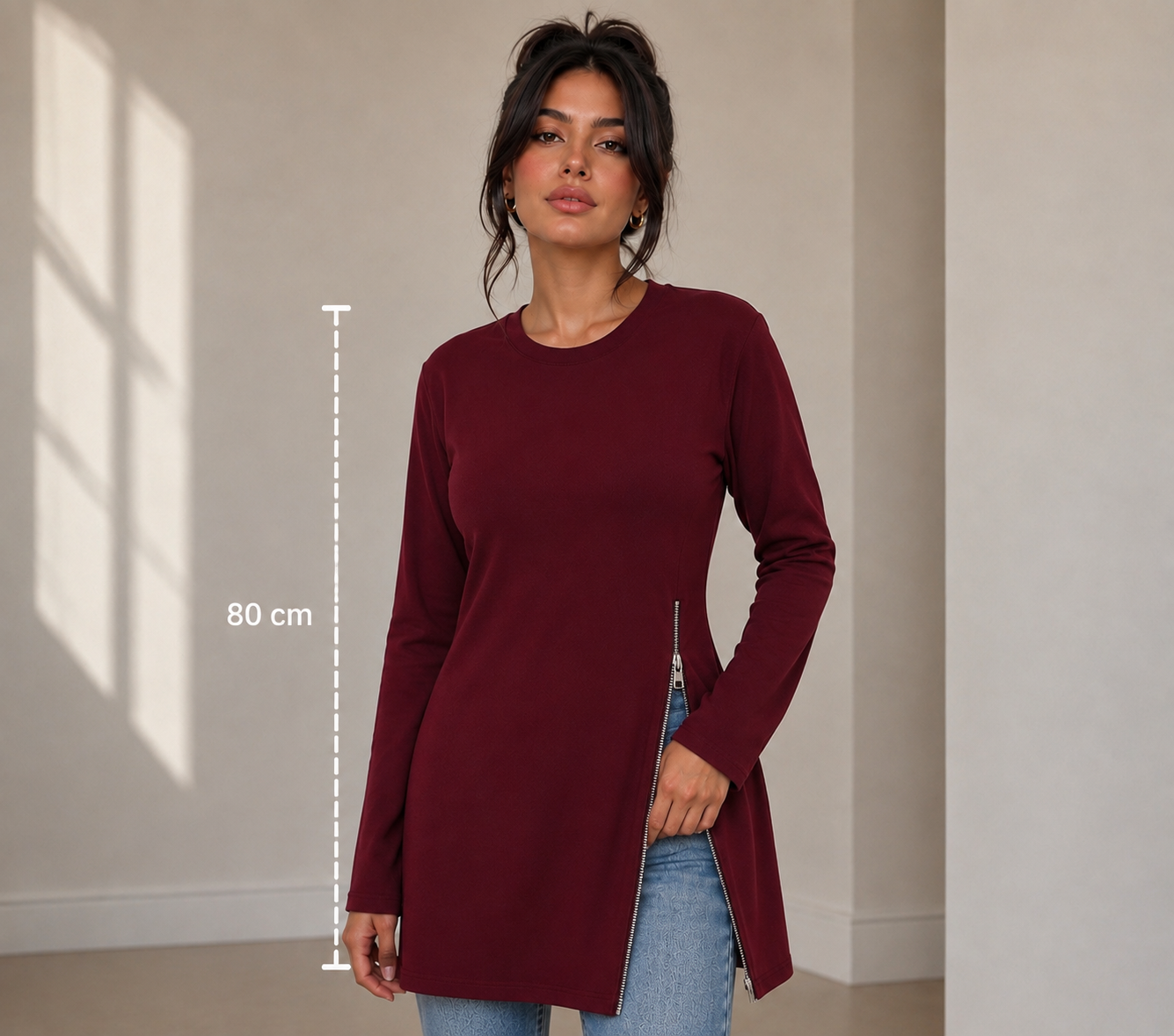 Zipper tshirt